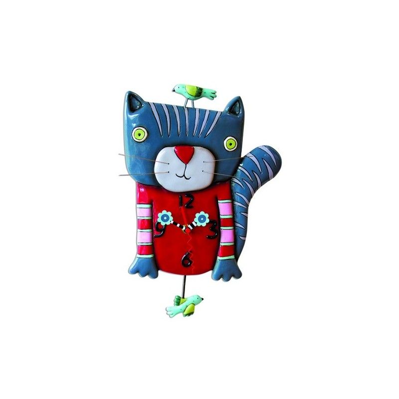 Pendule Murale Chat Knitty Kitty