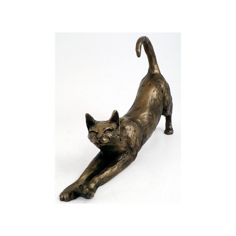 James Cat Bronze Sculpture