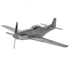 Maquette avion 'WWII Mustang' fait main