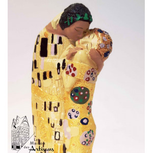 Miniature Klimt "Le baiser"