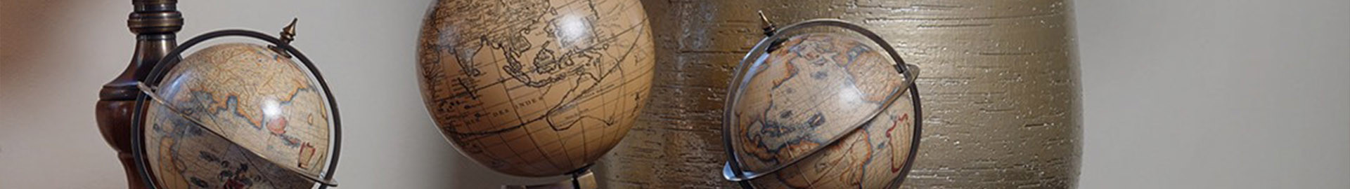 Globes classiques et vintage - La Maison des Artisans